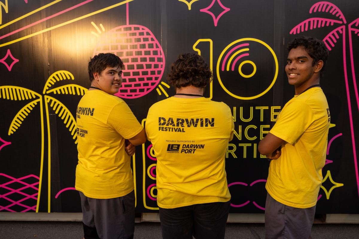 Community Partnership - Darwin Festival & Clontarf. 