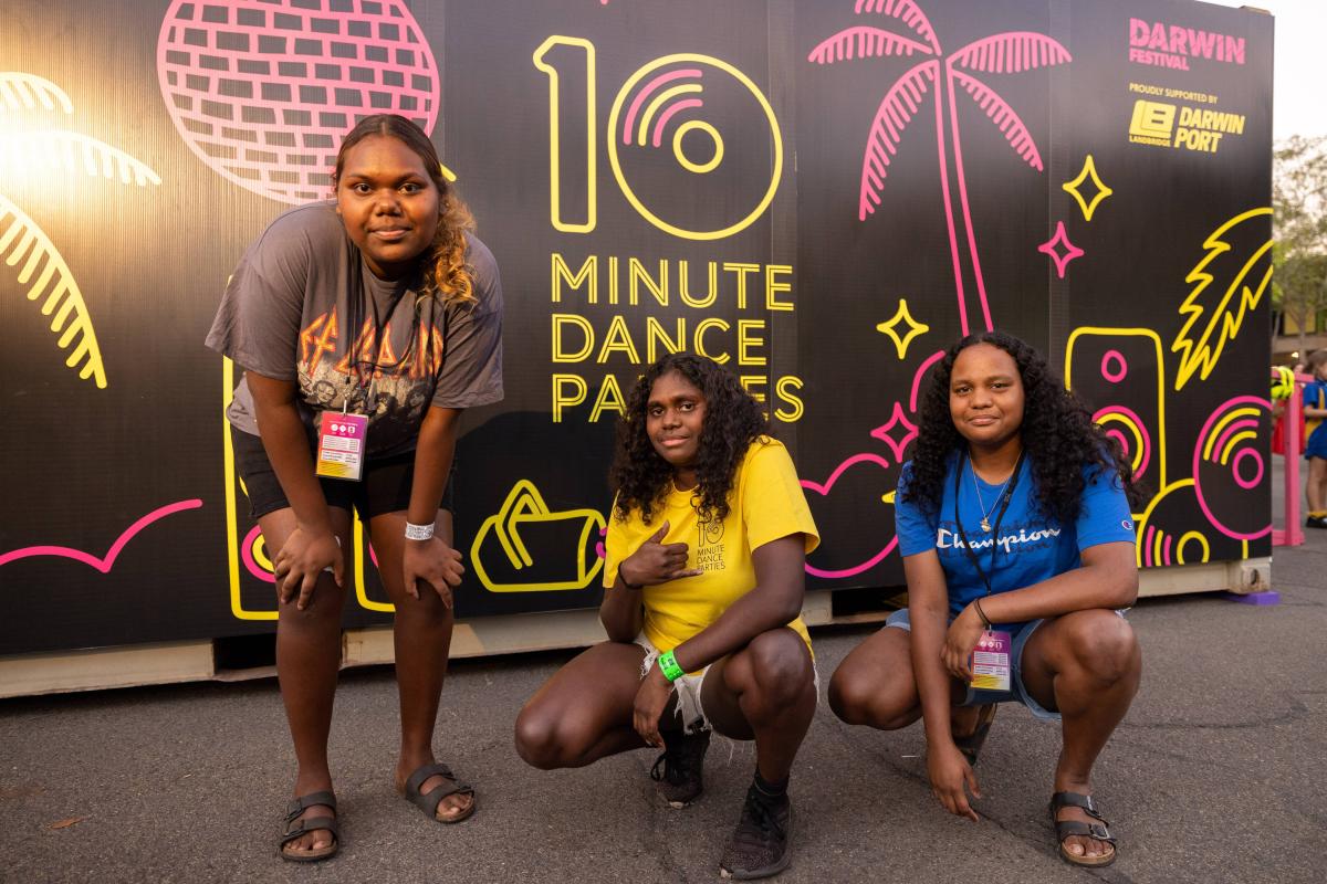 Community Partnership - Darwin Festival & Stars Foundation. 