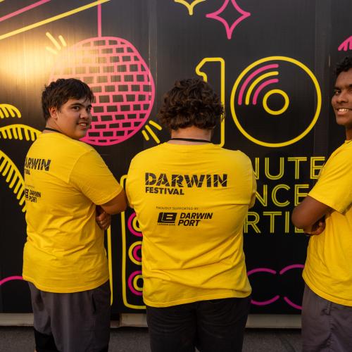 Community Partnership - Darwin Festival & Clontarf. 