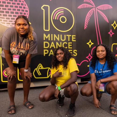 Community Partnership - Darwin Festival & Stars Foundation. 